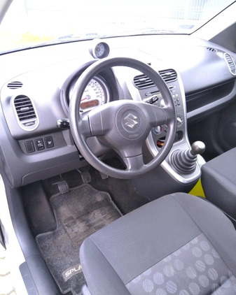 Suzuki Splash cena 10500 przebieg: 199000, rok produkcji 2009 z Słupsk małe 742